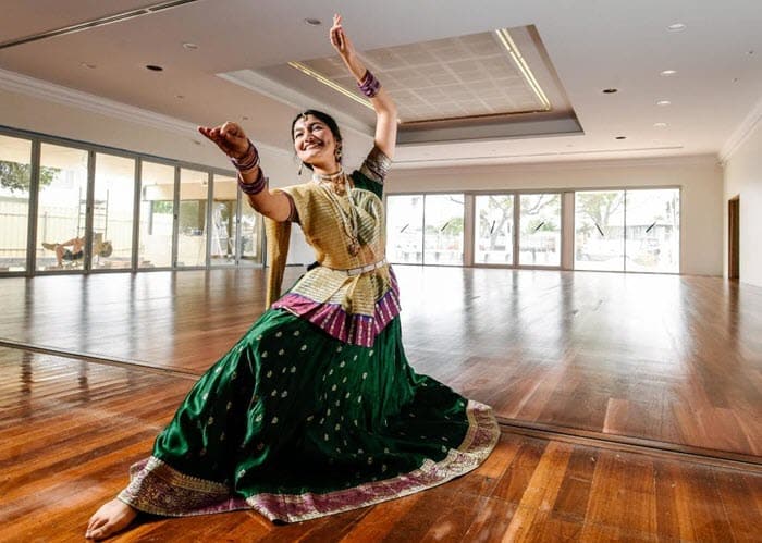 Hindu dancing in the community cultural centre